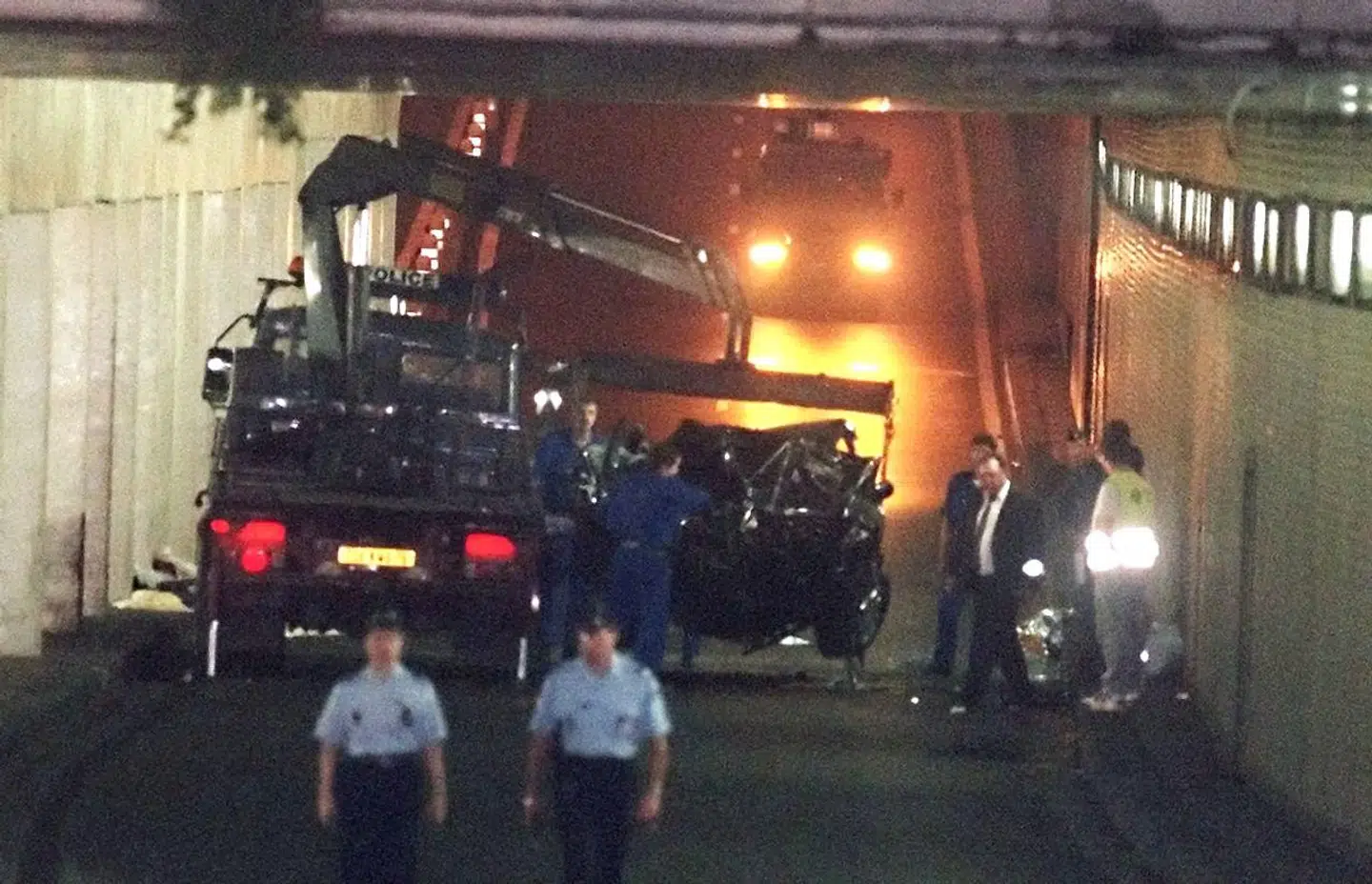 Paris den 31. august 1997, hvor prinsesse Diana omkom i en dødsulykke.