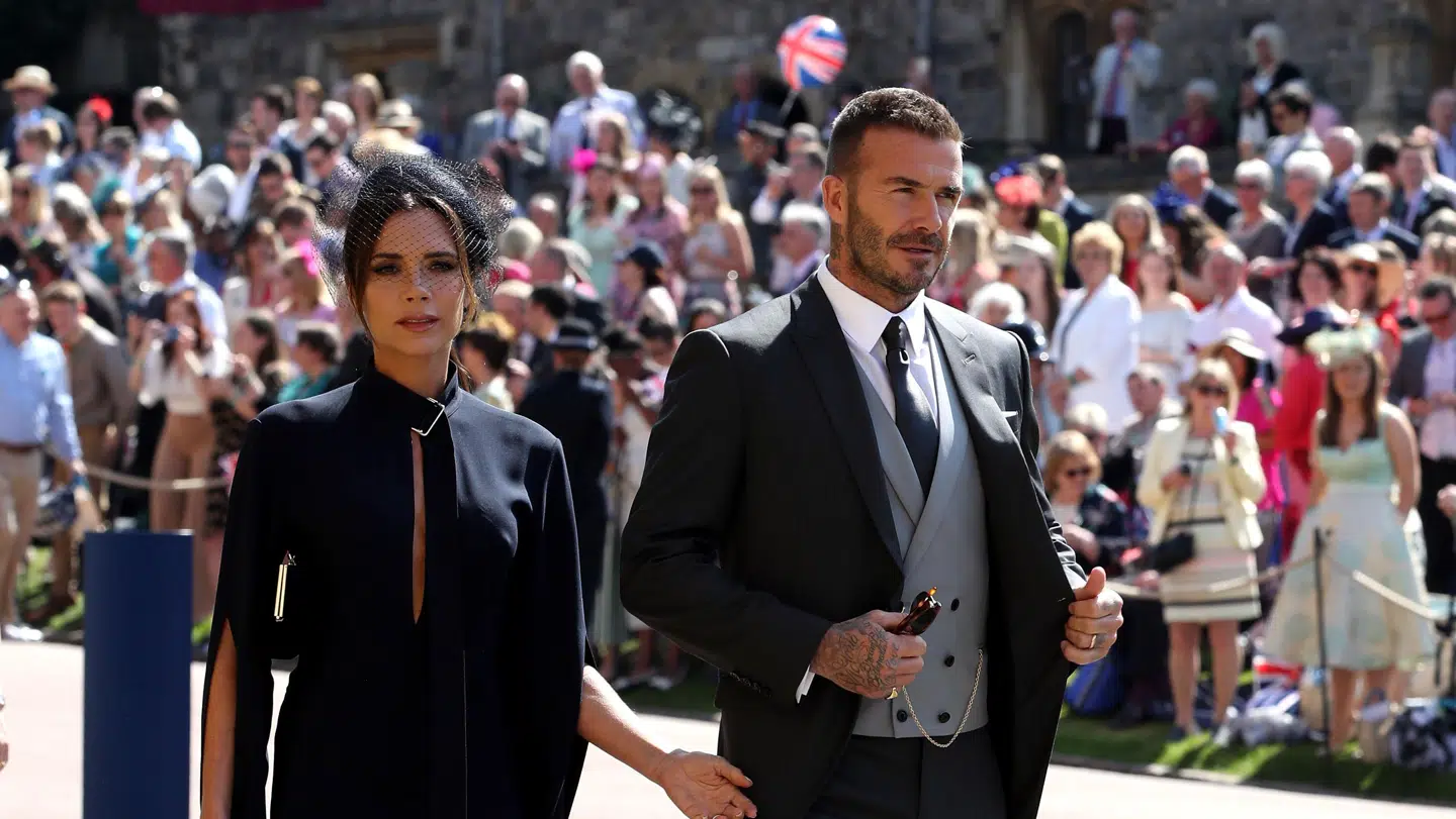 Victoria og David Beckham.