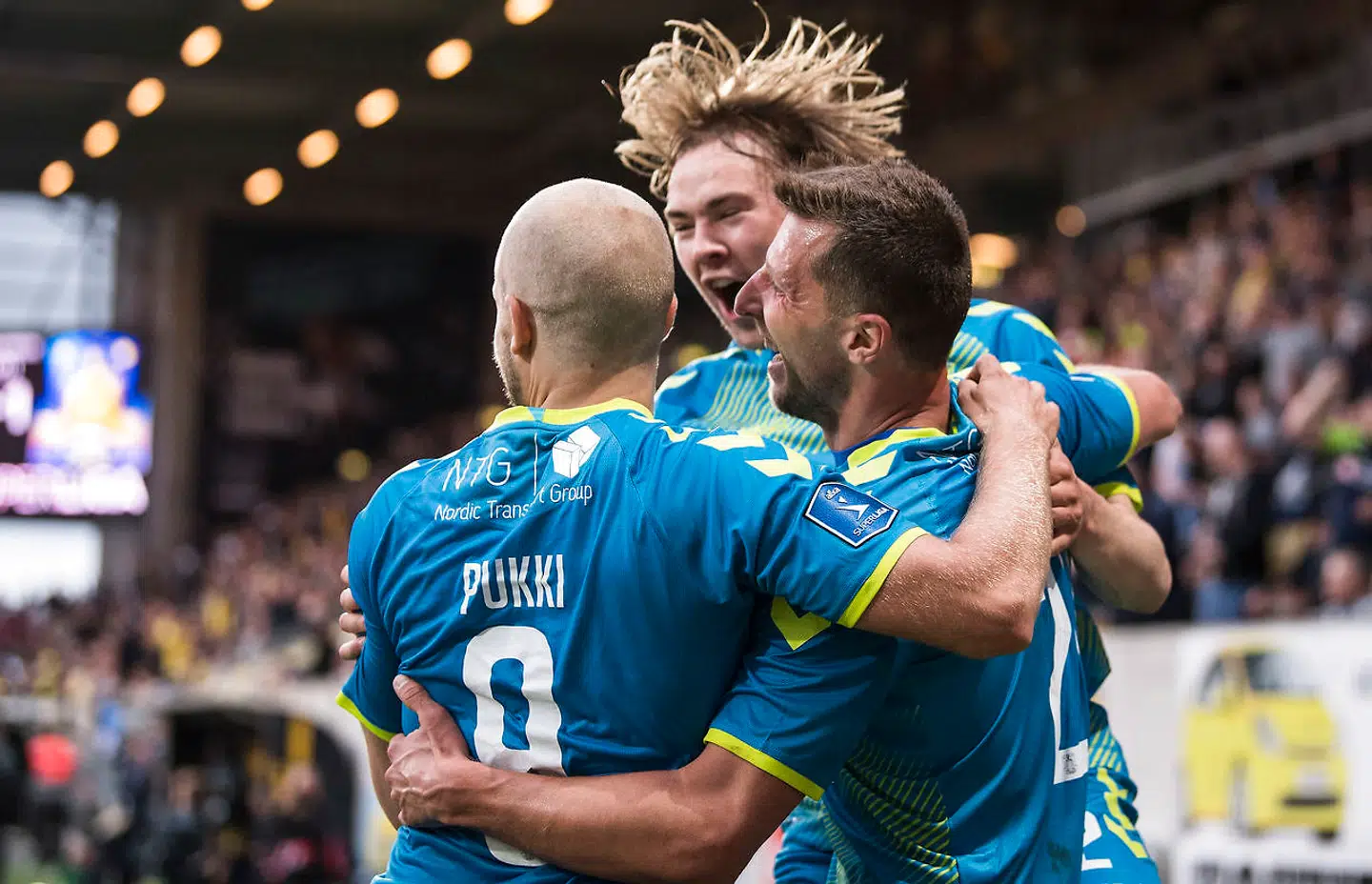Kamil Wilczek (Brøndby - 20) til jubles efter sin scoring til 0 - 2 Alka Superliga Fodbold AC Horsens - Brøndby IF - Fredag den 18 maj 2018 - Horsens Casa Arena.. (Foto: Claus Fisker/Ritzau Scanpix)