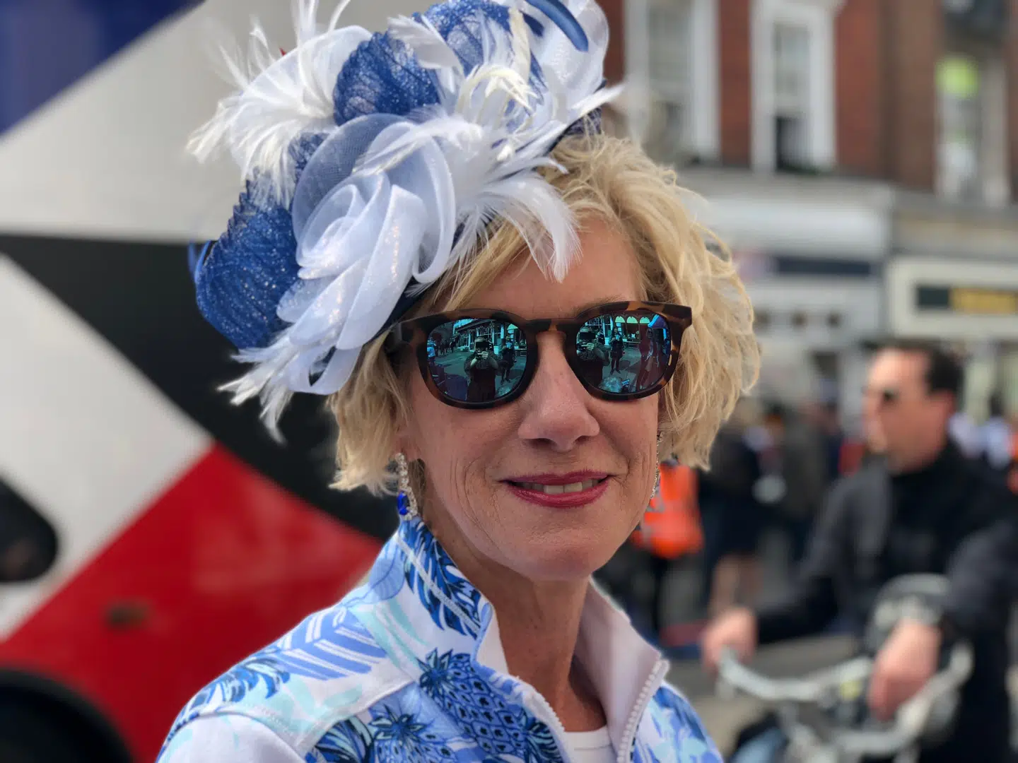 Sheri Kidler, Florida. Er ankommet til Windsor fredag og har besluttet at overnattet i det fri for at holde på sin plads bag afspærringen.