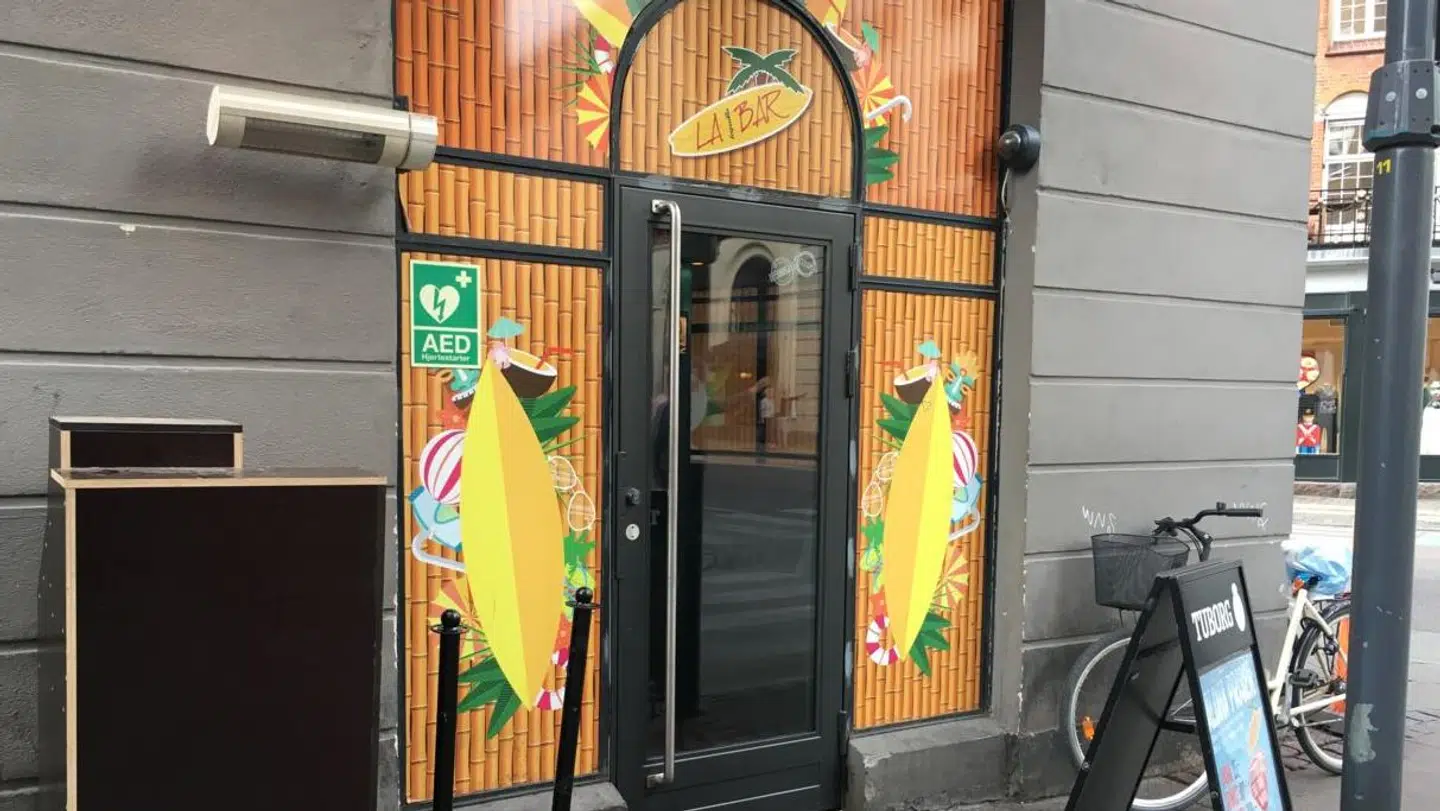 L.A Bar i København. Justitsministerens samlever blev overfaldet foran baren natten til torsdag