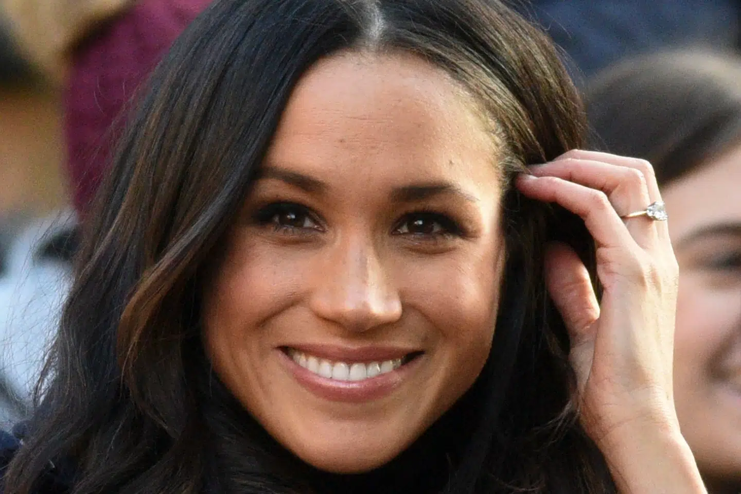 Meghan Markle bliver ikke blive fulgt op ad kirkegulvet af sin far, Thomas Markle. Scanpix/Oli Scarff