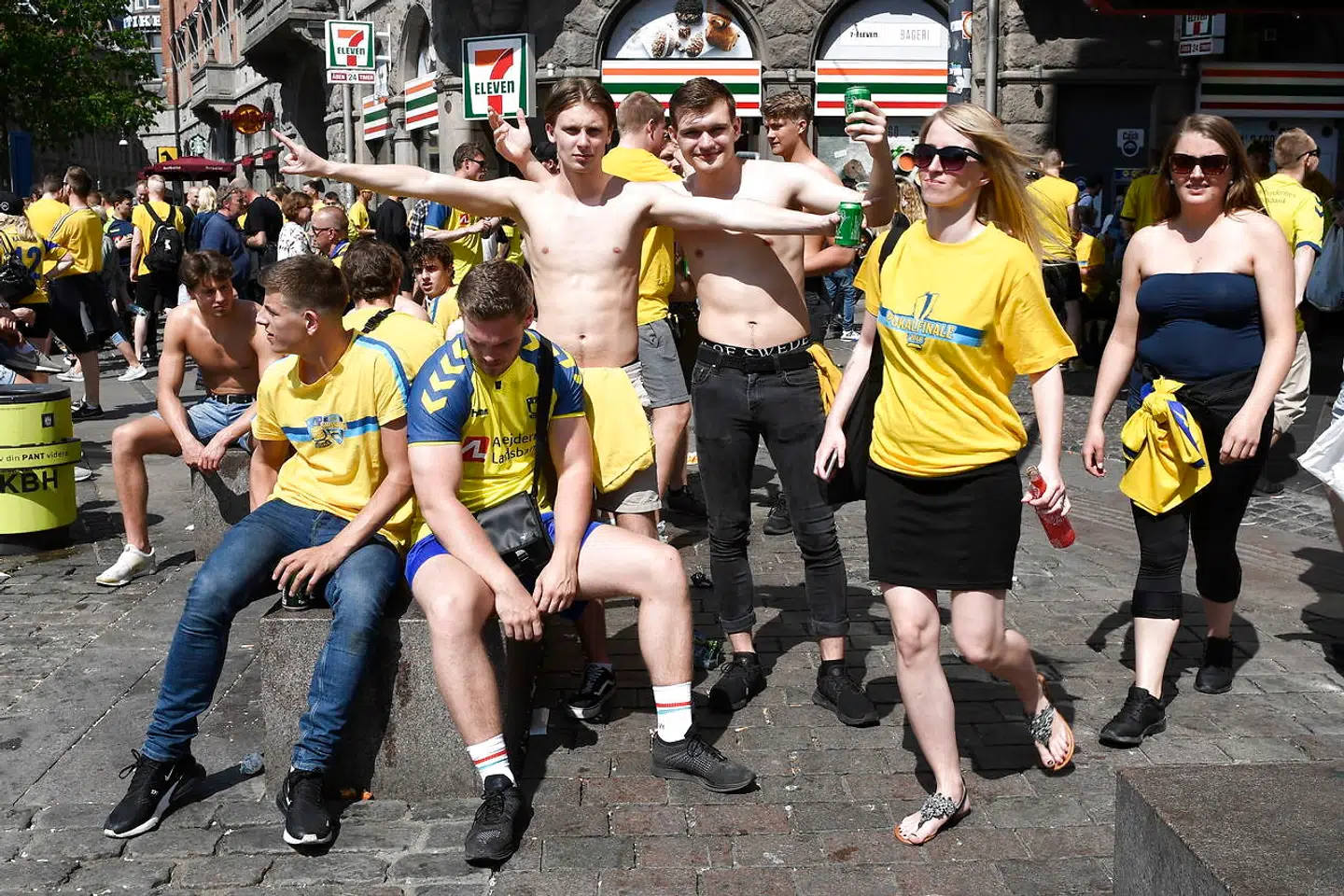 Brøndbytilhængere i København centrum.
