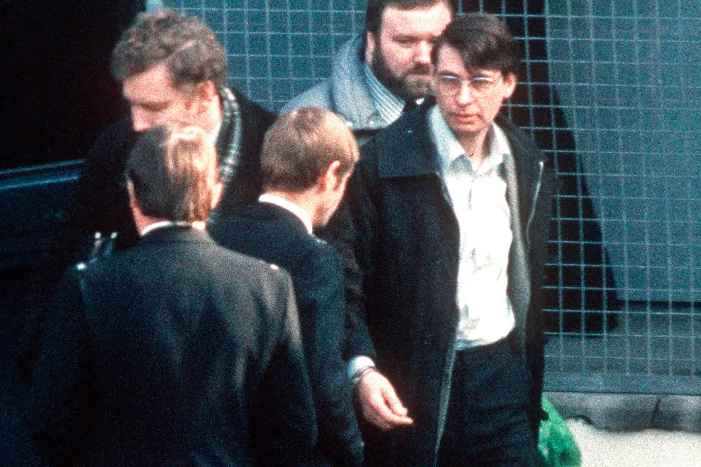 Billede fra 18. februar 1983 af Dennis Nilsen (th).