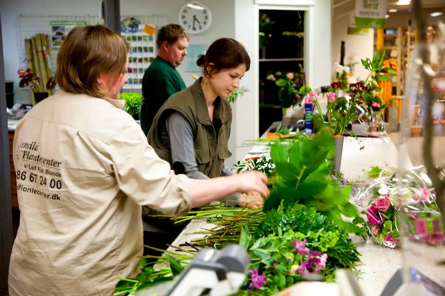 Søndag er det Mors Dag og der gøres klar til det traditionelt store blomstersalg i Asmild Plantecenter i Viborg lørdag 11. maj 2013. Mors dag afholdes i Danmark den anden søndag i maj. Dagen blev opfundet i USA i 1872 af den amerikanske forfatter og kvindevalgretsforkæmper Julia Ward Howe (1819-1910). Oprindeligt var tanken at dagen også skulle være en dag for fred. Anna Jarvis (1864-1948) fik udbredt kendskabet til dagen, i første omgang for at ære sin egen mor (Moderen Anna Marie Reeves Jarvis arbejdede bl.a. for at forbedre de sanitære forhold og mindske børnedødeligheden), men efterhånden også for generelt at ære alle mødres arbejde. Hun fik indført at dagen skulle afholdes den anden søndag i maj og skikken bredte sig hurtigt. Dagen er blevet holdt i hævd som en officiel helligdag i USA siden 1914.