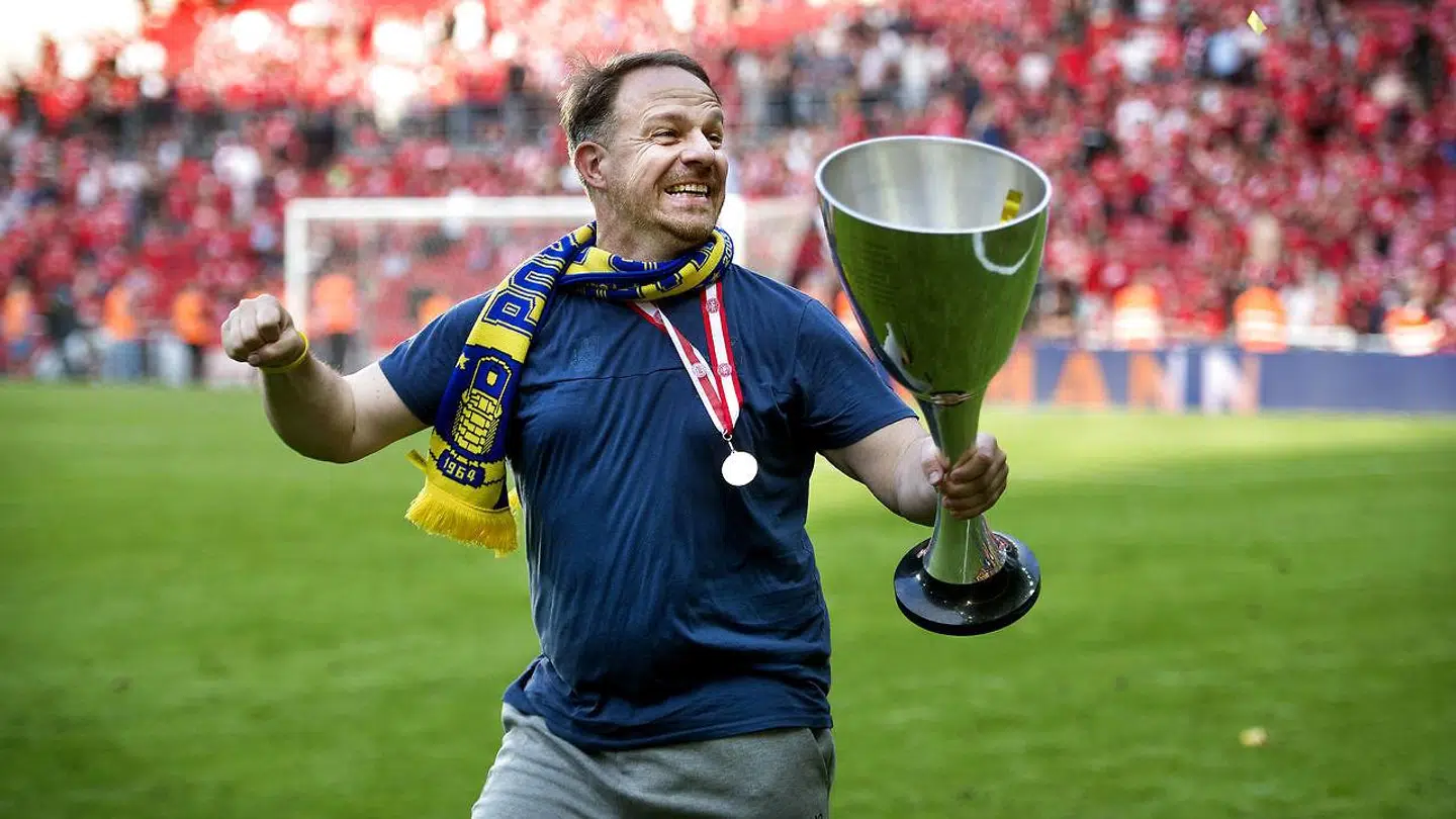 Brøndbys cheftræner Alexander Zorniger har i den grad haft succes med sit mandskab denne sæson.