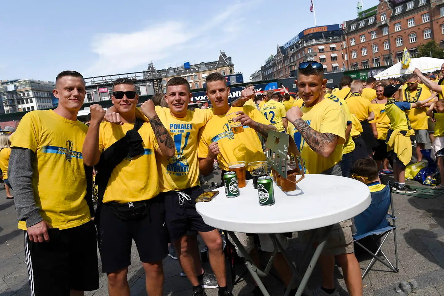 Brøndbytilhængere i København centrum.