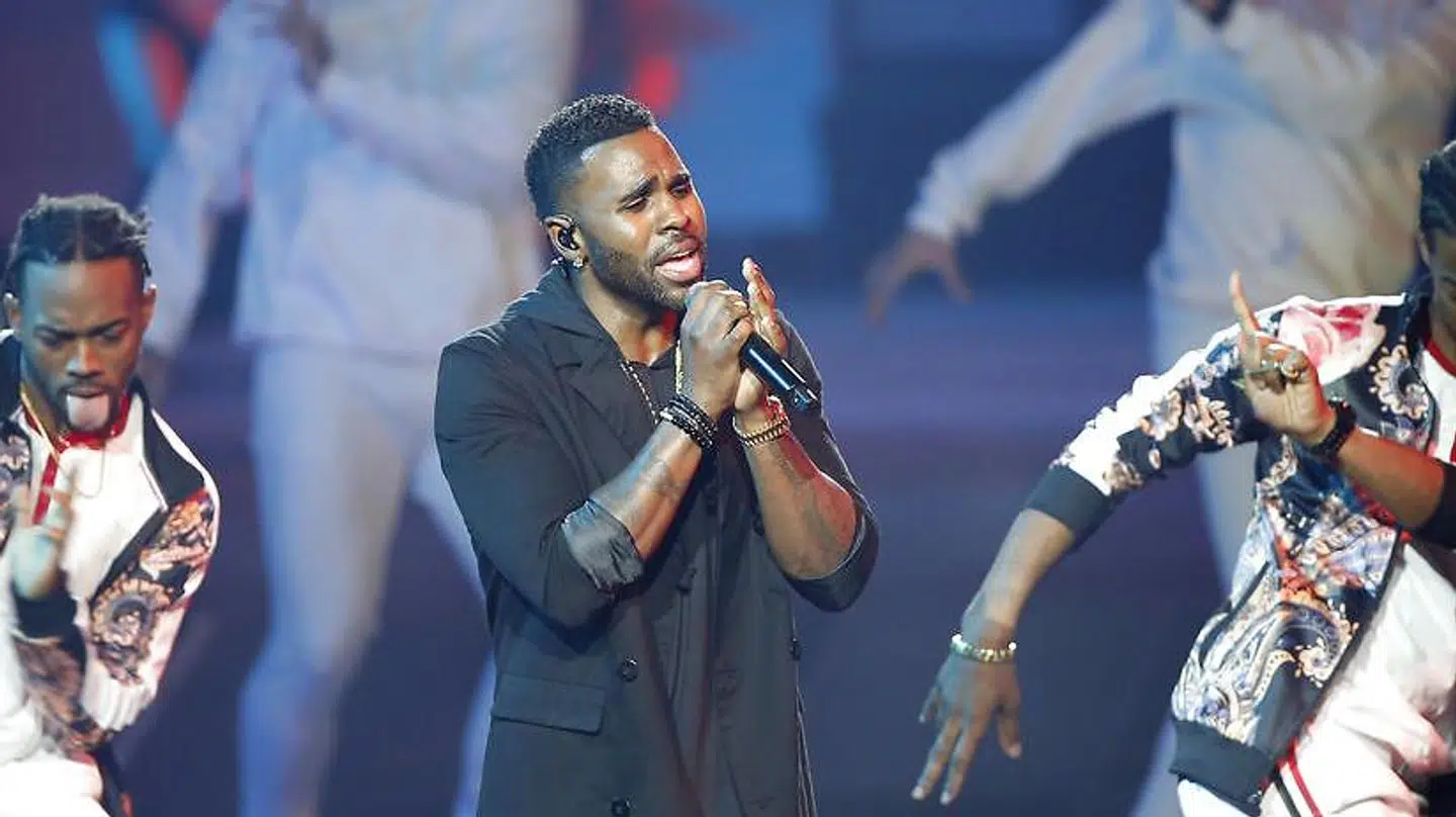Jason Derulo der optræder ved Echo Music Award ceremony in Berlin, 2018.