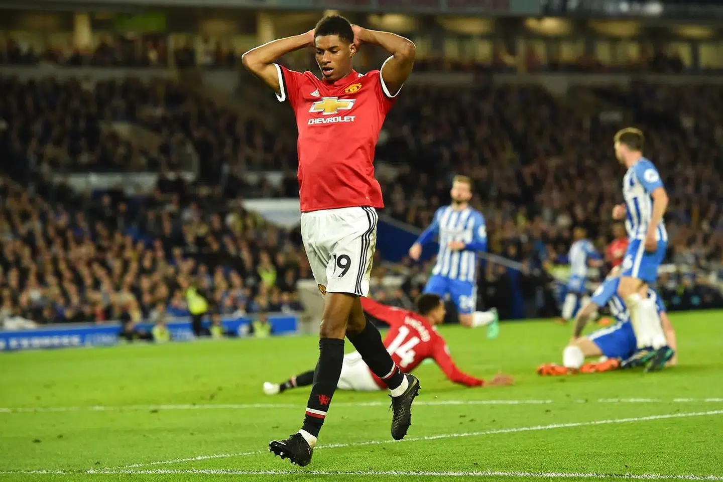 Marcus Rashford spillede ikke en stor kamp