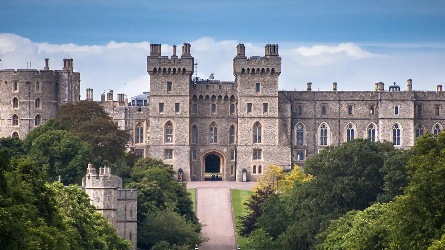 Windsor Castle, hvor brylluppet skal stå.