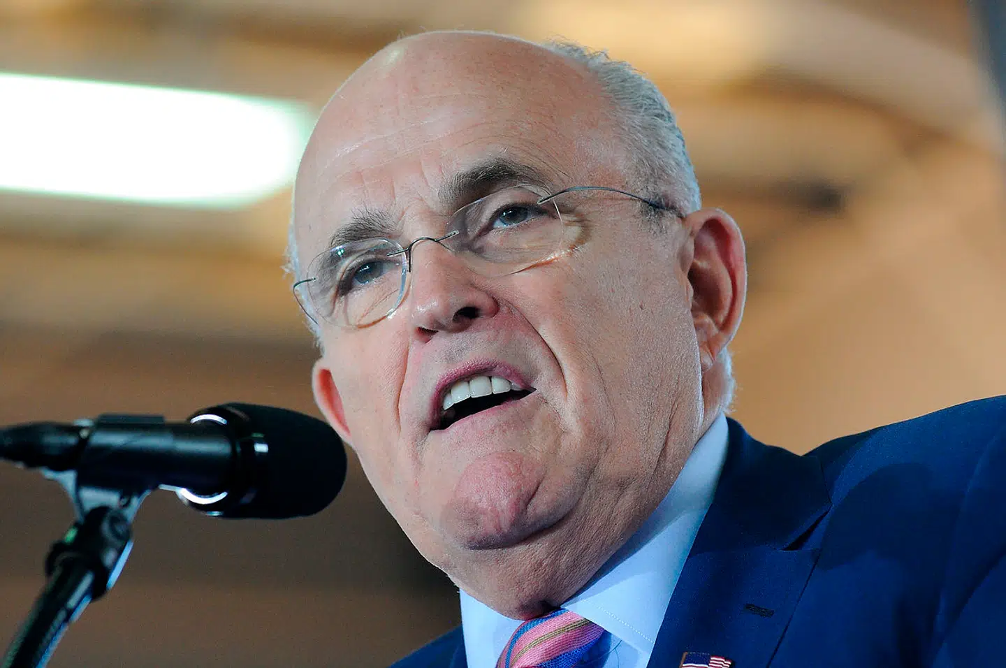 Trumps nye advokat, tidligere borgmester i New York, Rudy Giuliani.