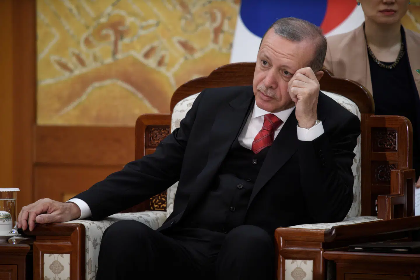 Tyrkiets præsident, Recep Tayyip Erdogan, kommer til at stå over for en mere samlet opposition ved det kommende parlamentsvalg 24. juni, hvor der også afholdes præsidentvalg. Reuters/Pool