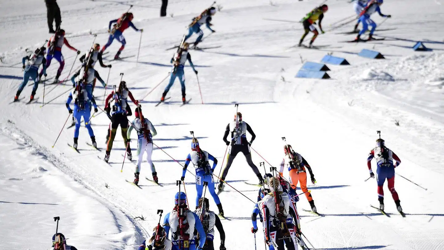 En 17-årig, russisk skiskyder har beskyldt en af sine trænere for at have tilbudt hende en landsholdsplads i bytte for seksuelle ydelser. Atleten er ikke at finde på dette billede, som er taget under VM i skiskydning i 2017.