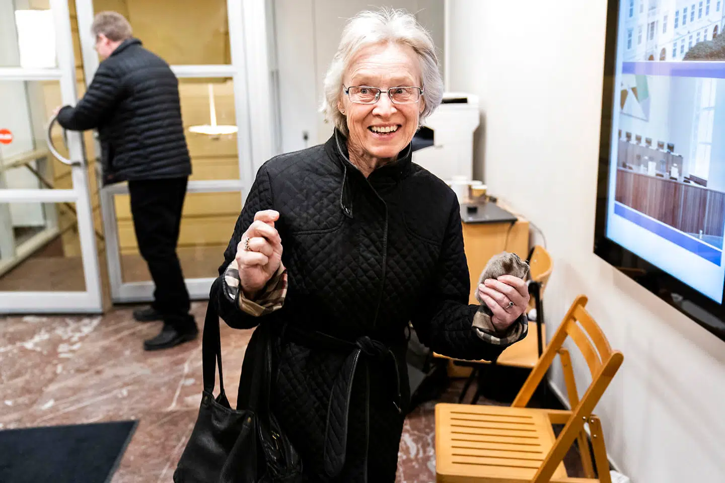 På billedet: Forligsmand Mette Christensen i Forligsinstitutionen tirsdag aften.