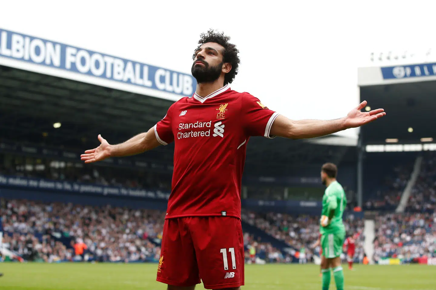 Mohamed Salah modtog søndag prisen som årets bedste spiller i Premier League. Reuters/Andrew Yates/arkiv
