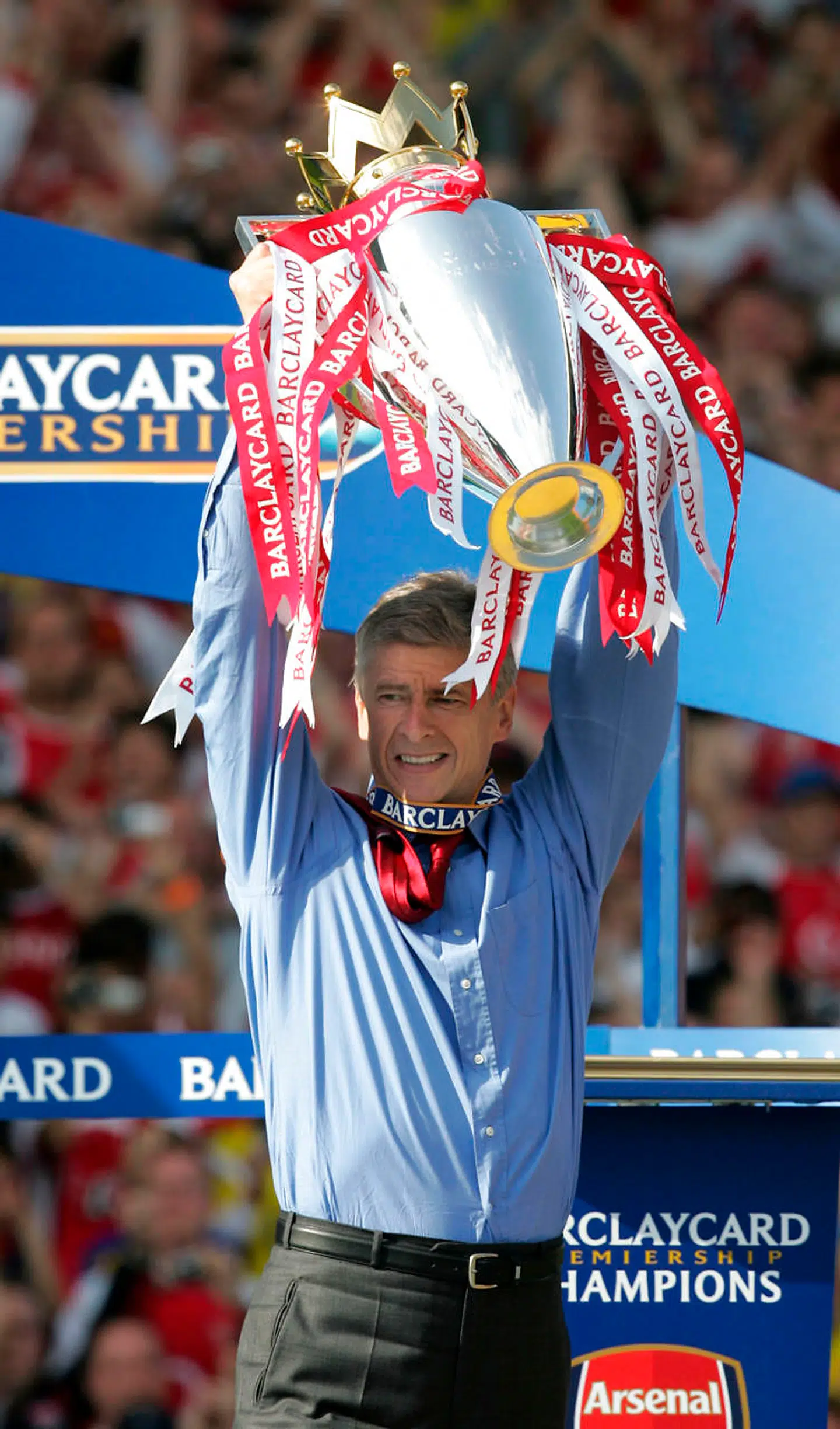 Arsenal og Arsene Wenger blev i 2004 engelsk mester uden at have tabt én eneste kamp undervejs i Premier League-sæsonen.