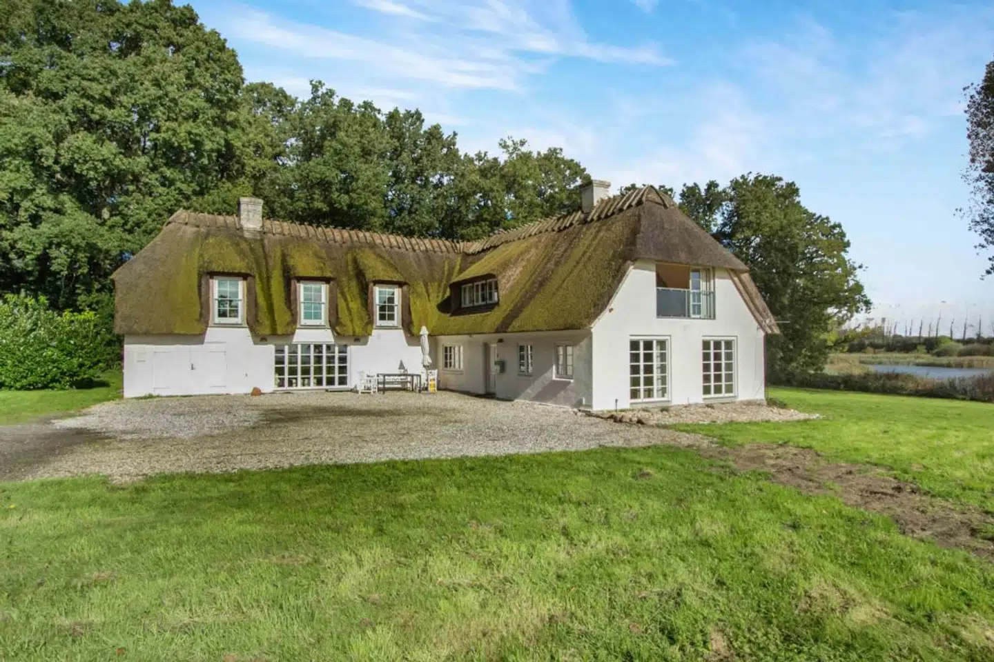 Forsiden af Nakkebølle Jagtgård.
