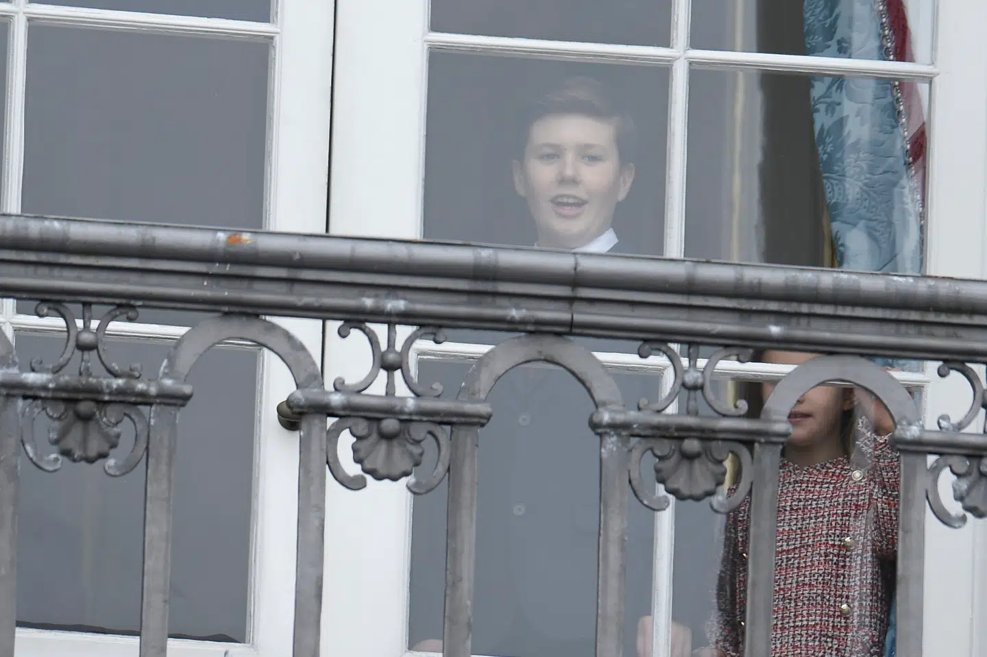 Dronning Margrethe hyldes på sin 78 års fødselsdag på Amalienborg Slotsplads i København, mandag den 16. april 2018.