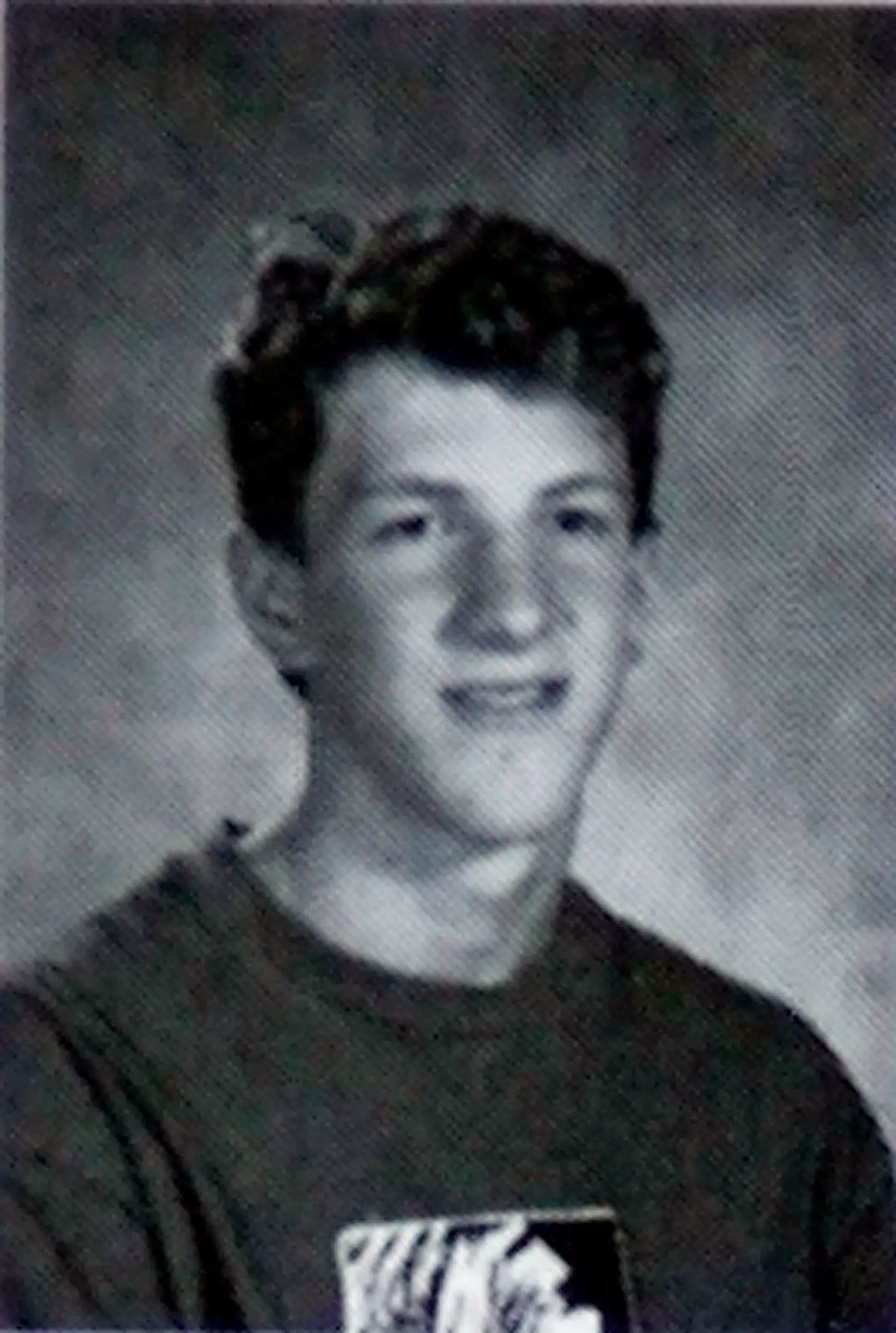 Dylan Klebold, den ene af de to gerningsmænd bag massakren på Columbine High School, fotograferet til skolen årbog.