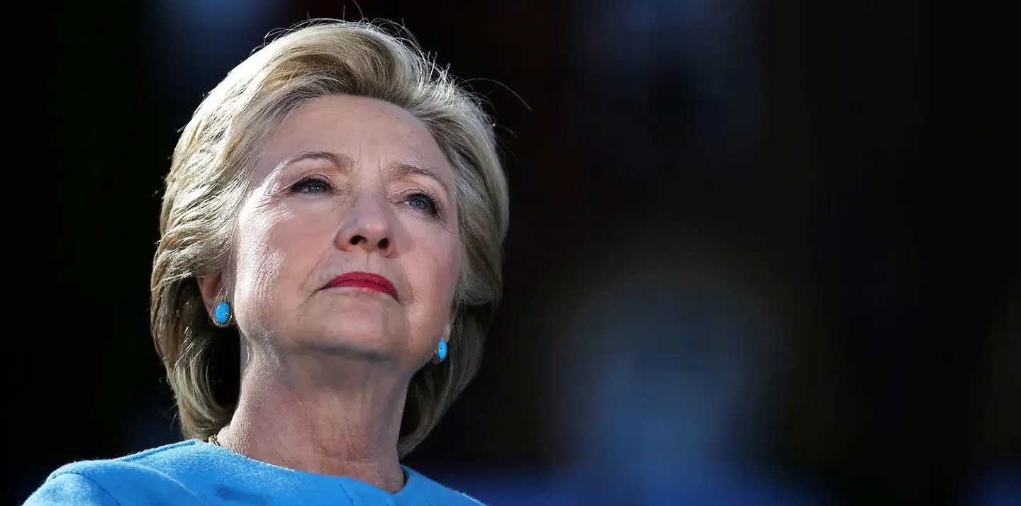 Hillary Clinton under sin valgkampagne d. 24. oktober 2016 i New Hampshire.