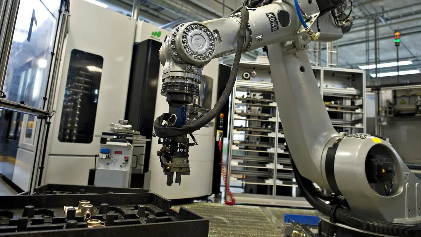 Industri robot fra Volas fabrik i Horsens.