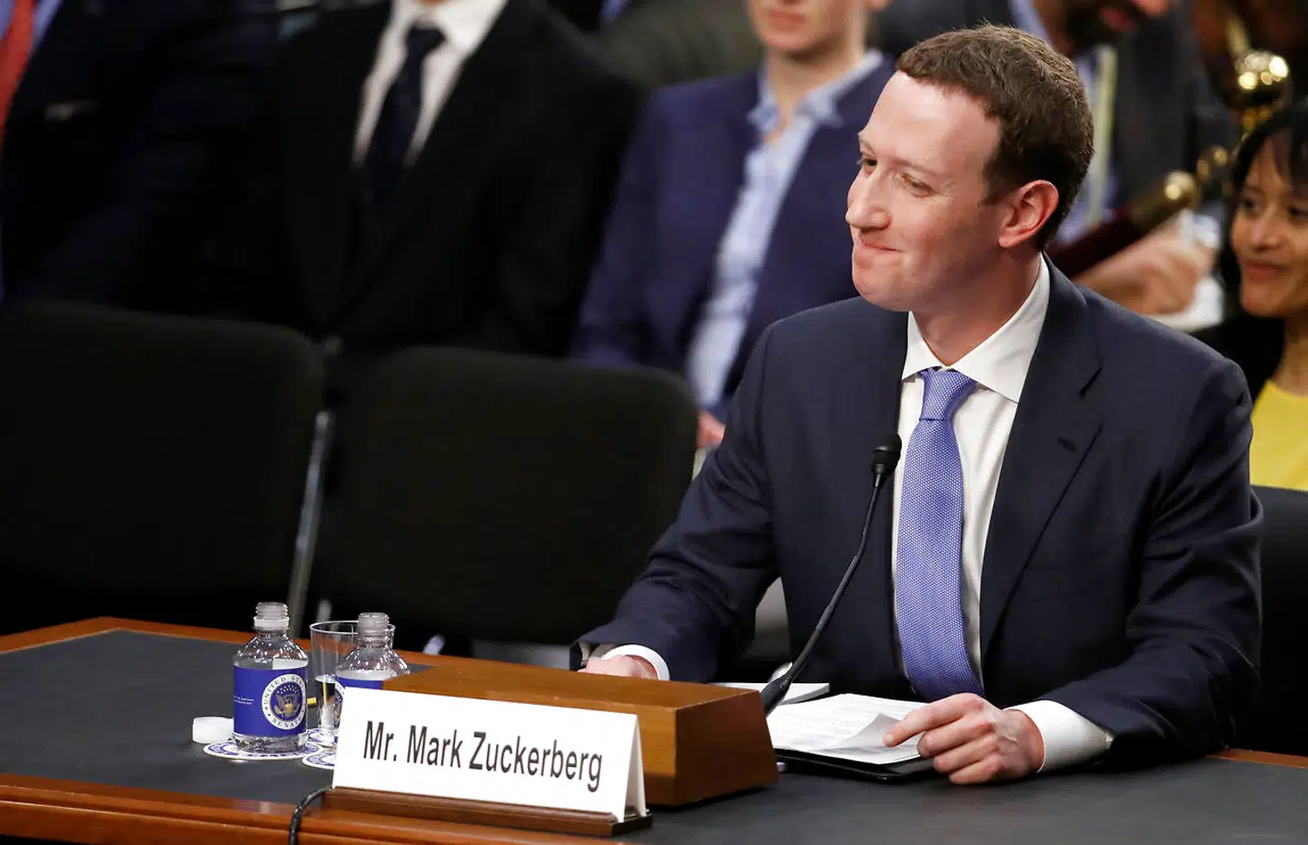 Mark Zuckerberg blev tirsdag grillet i det amerikanske senat.