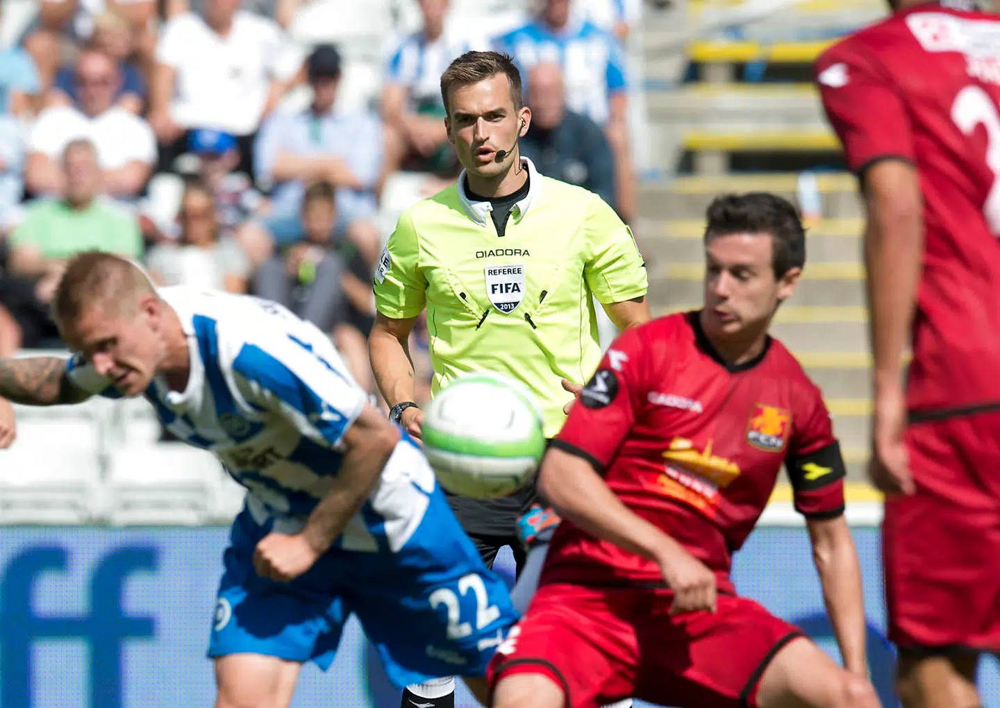 Kenn Hansen i sine dommer-velmagtsdage