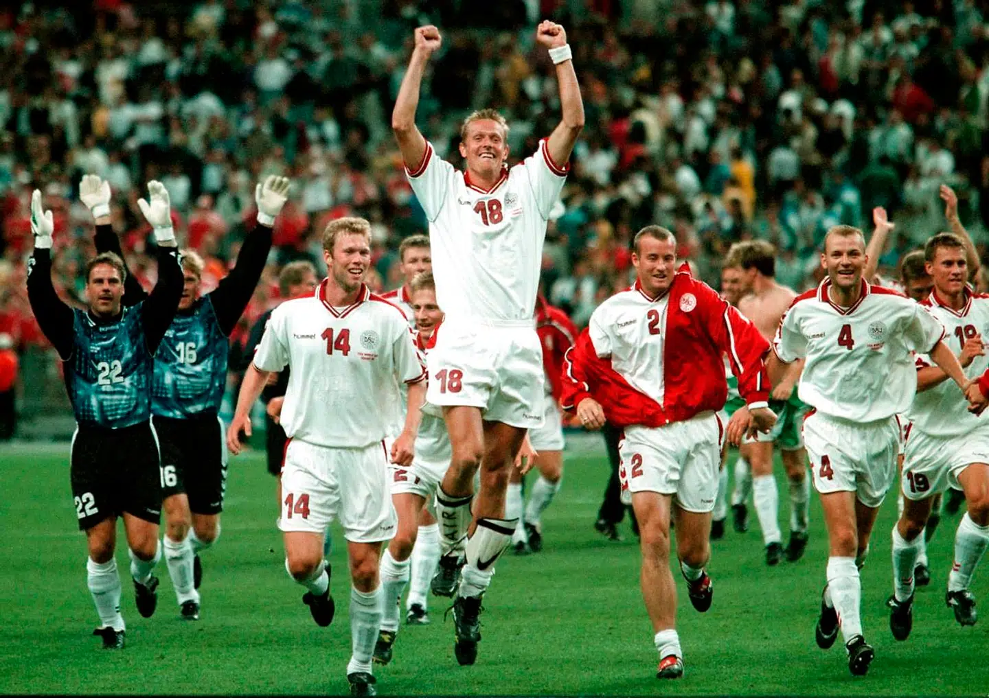 Perter Møller under VM i 1998