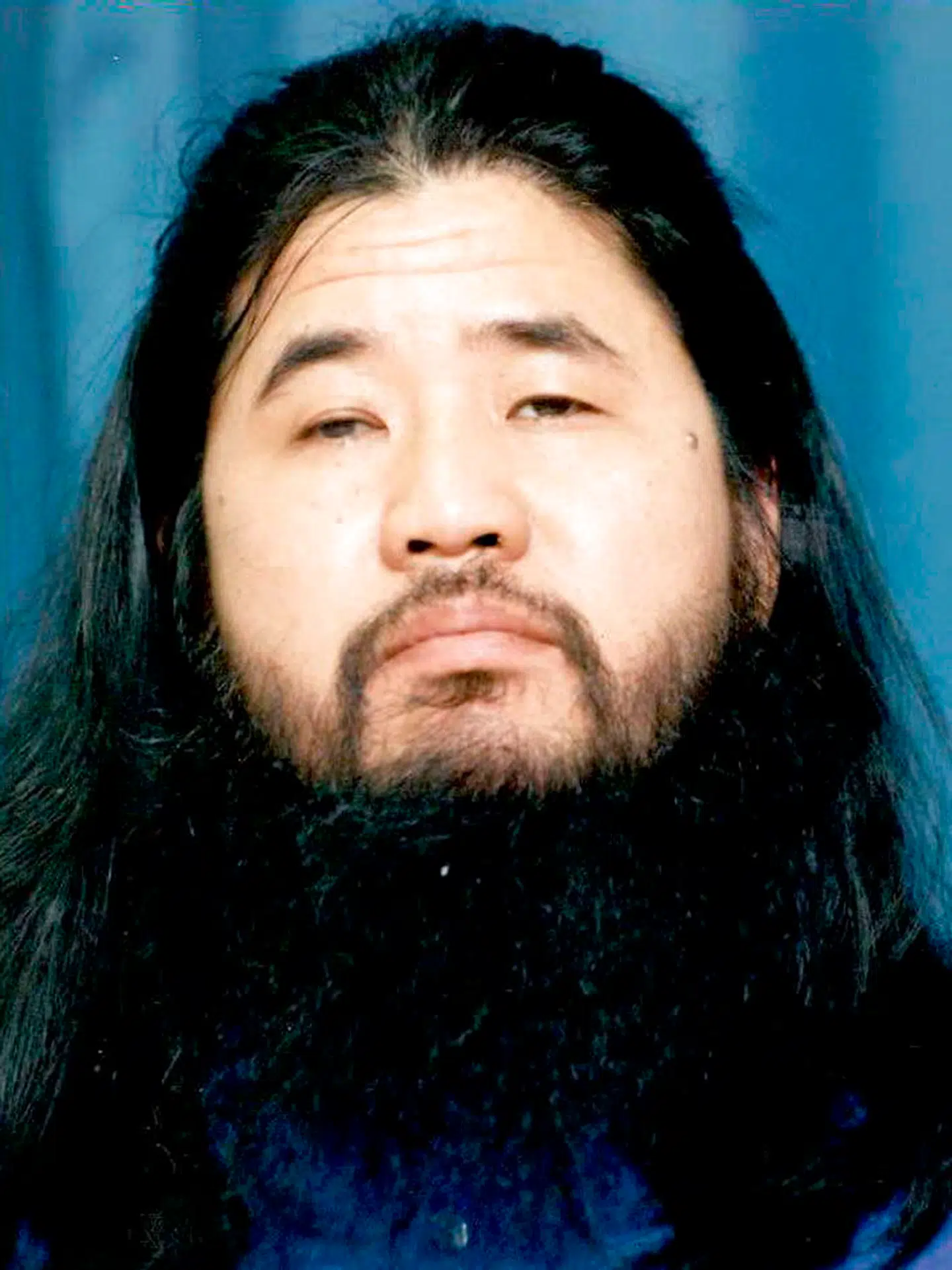 Shoko Asahara, leder af den japanske kult 'Sandhedens lære'.