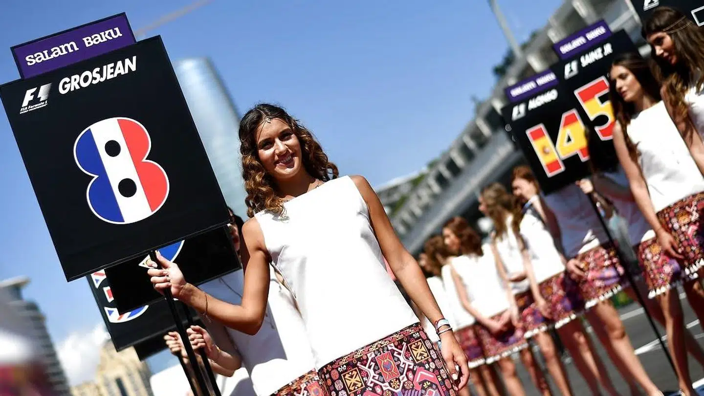 Nummerpige-traditionen i Formel 1 er forud for denne sæson blevet fjernet.