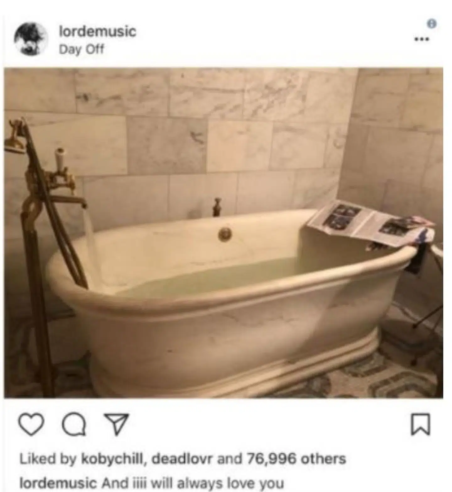 Dette opslag fra Lorde gjorde mange Whitney Houston-fans rasende.