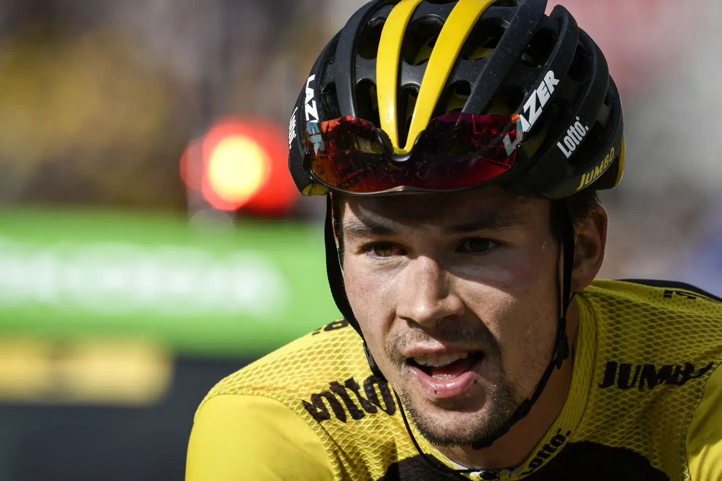 Primoz Roglic er ny mand i førertrøjen i Baskerlandet Rundt. Scanpix/Philippe Lopez