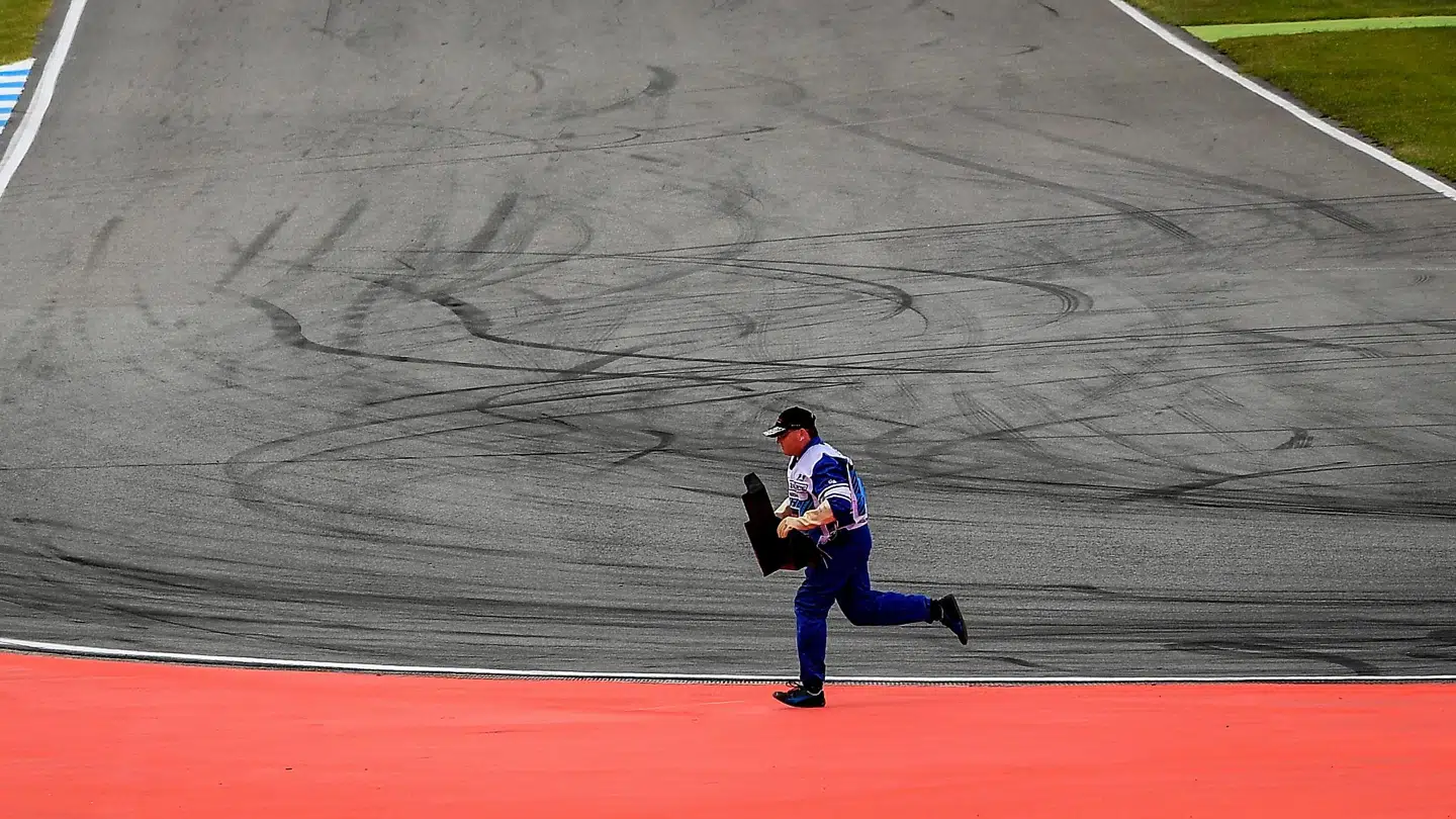 Det var på Hockenheim-banen, at Julie Brøndum Mortensen mistede livet. ARKIV.