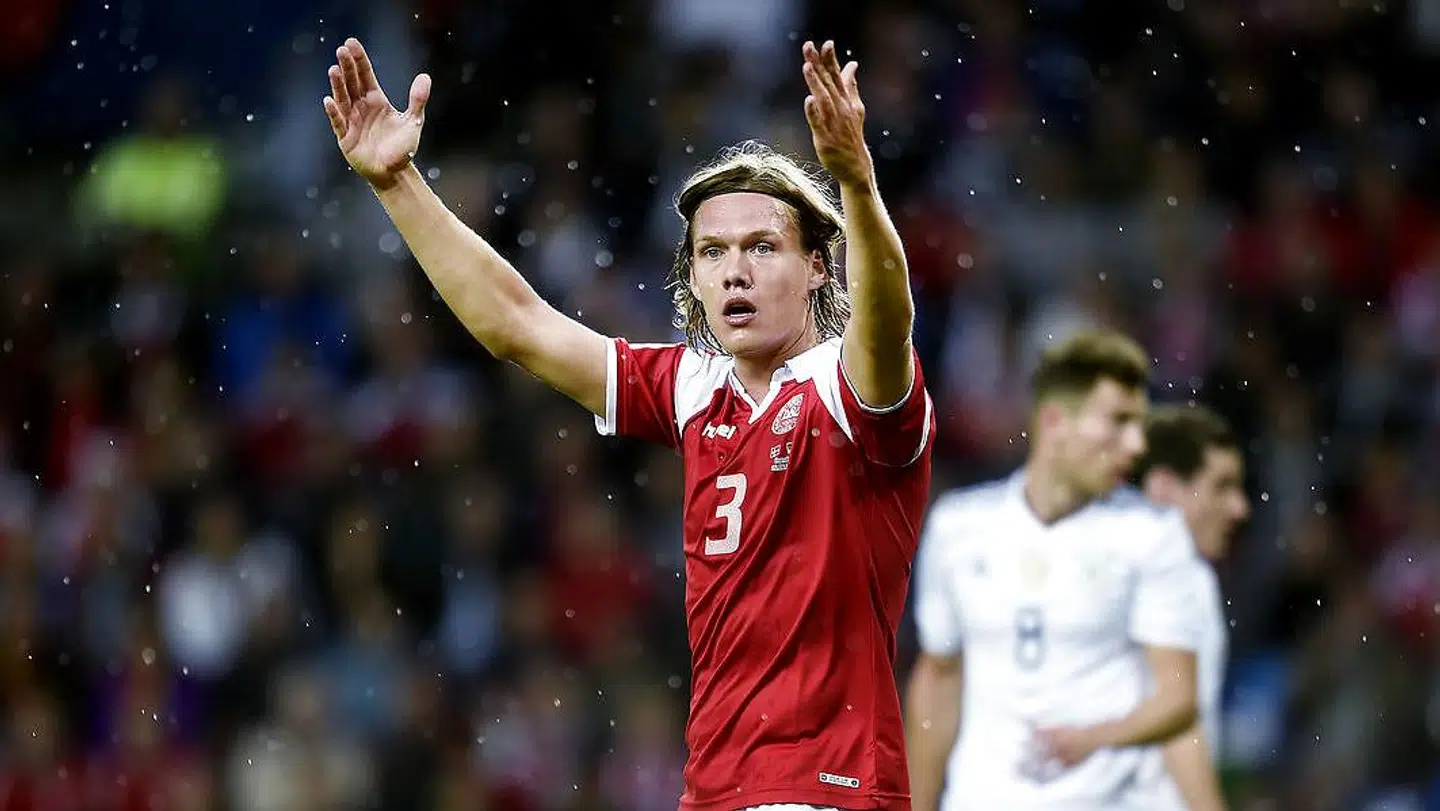 Jannik Vestergaard har fået 15 kampe for det danske A-landshold og har scoret en enkelt gang.