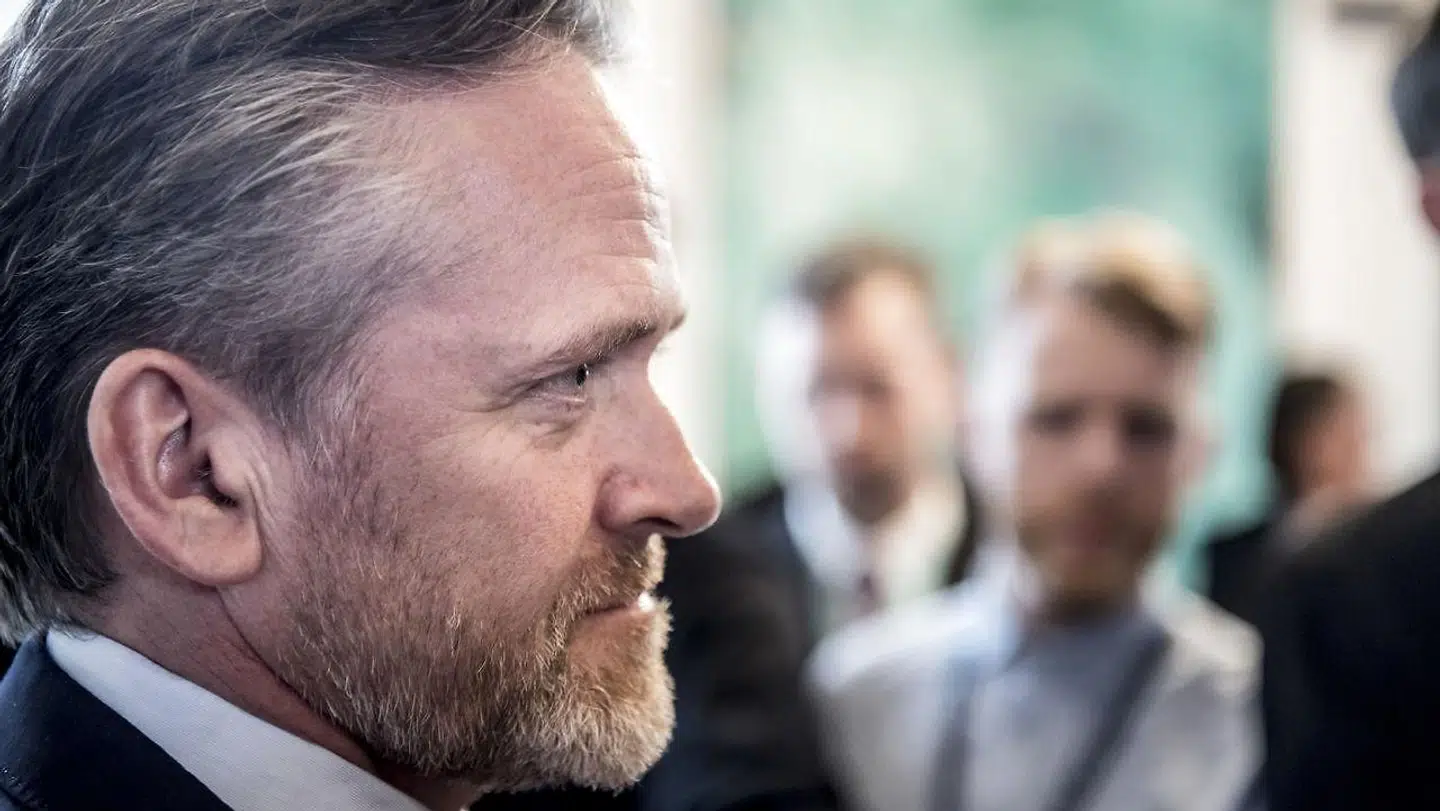 Udenrigsminister Anders Samuelsen (LA). Udenrigsministeriet den 26. marts 2018.