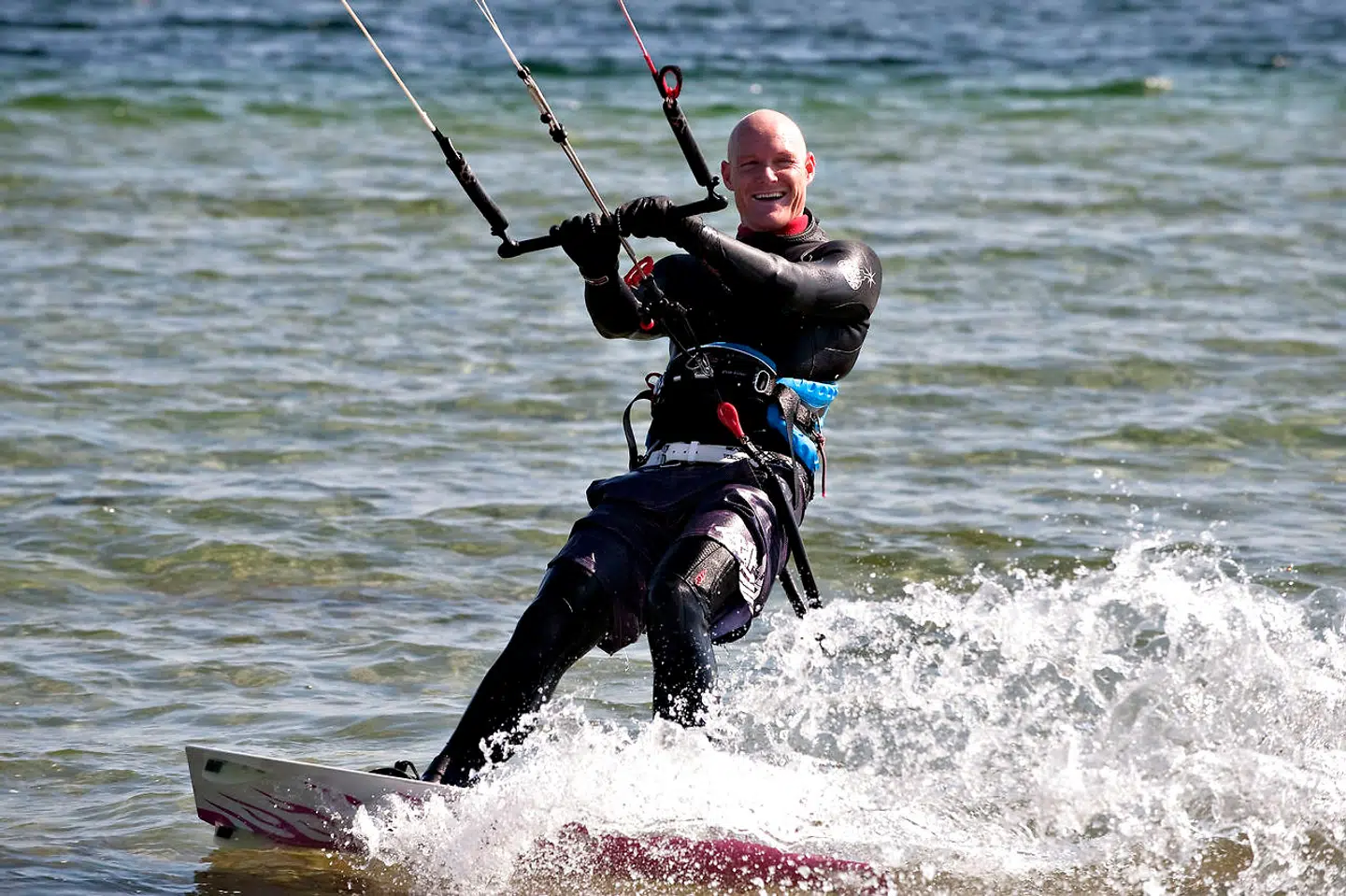 I Amager Strandpark bød påskevejretop til aktiviteter på både land og til vands i 2009.
