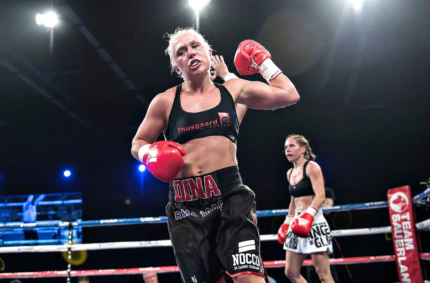 Dina Thorslund er i øjeblikket den største kvindelige bokser i Danmark. Men Diana Nadim er på vej, og om nogle år forudser hun et stort dansk boksebrag.