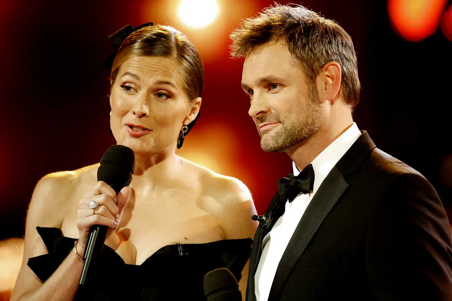 Sideløbende med sin virksomhed var Andrea Elisabeth Rudolph også vært i Vild med dans. Her sammen med Claus Elming i 2009.