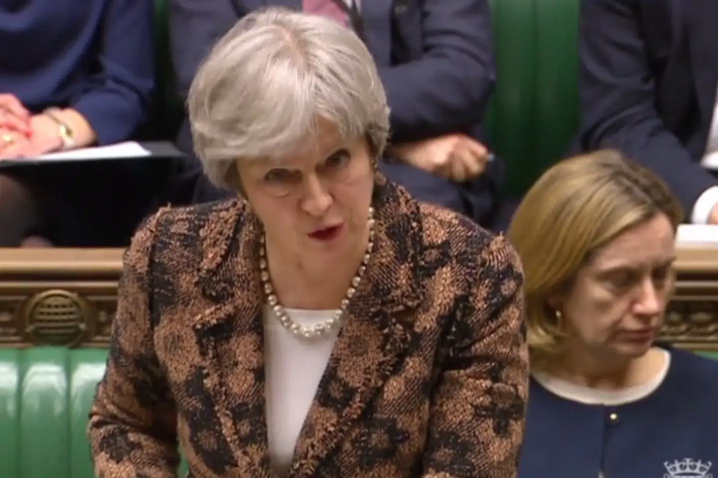 Den tidligere spion Sergej Skripal og hans datter blev forgiftet med den farlige nervegift Novichok. Det fortalte den britiske premierminister, Theresa May, mandag aften. Scanpix/Ho