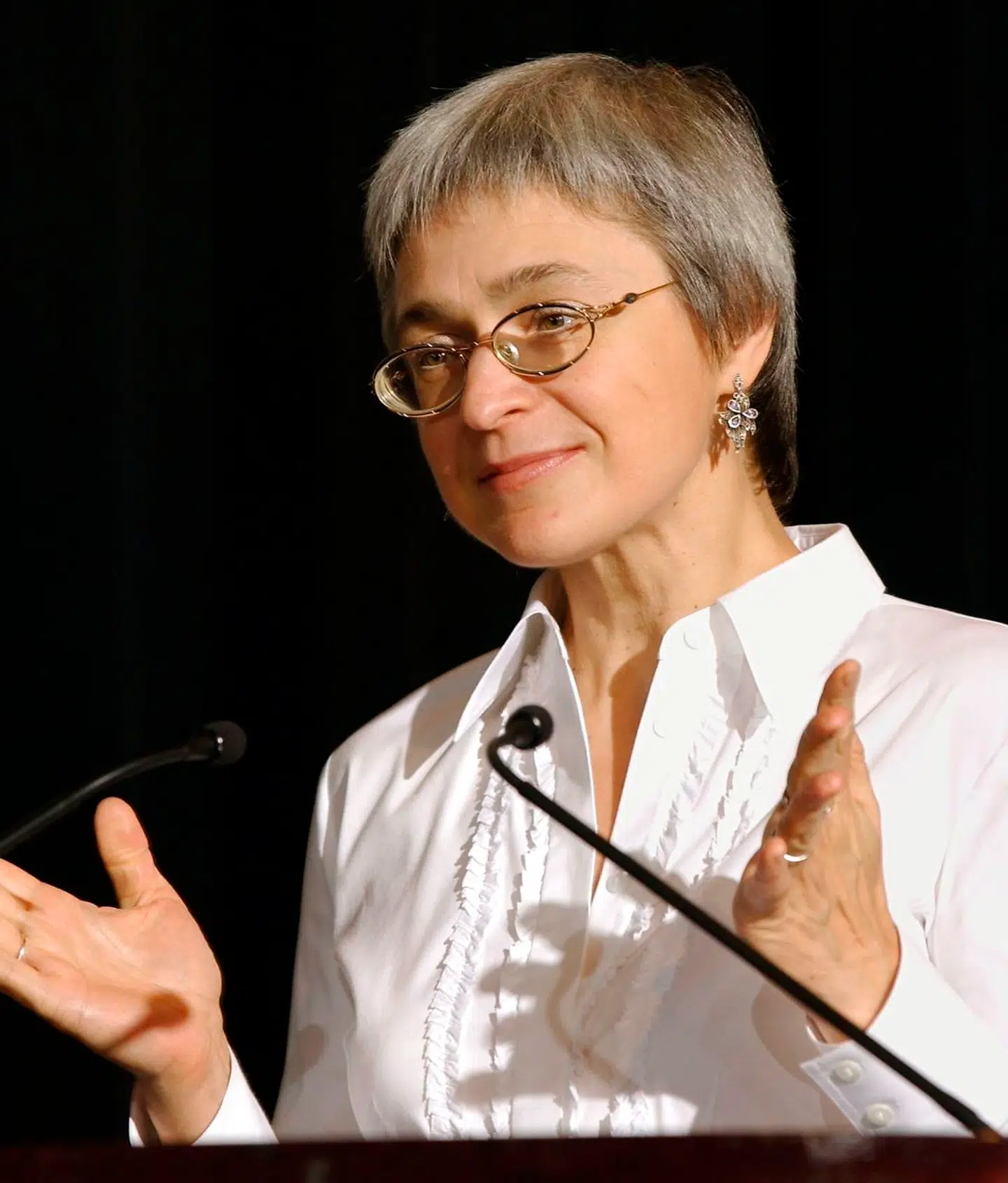 Anna Politkovskaja.