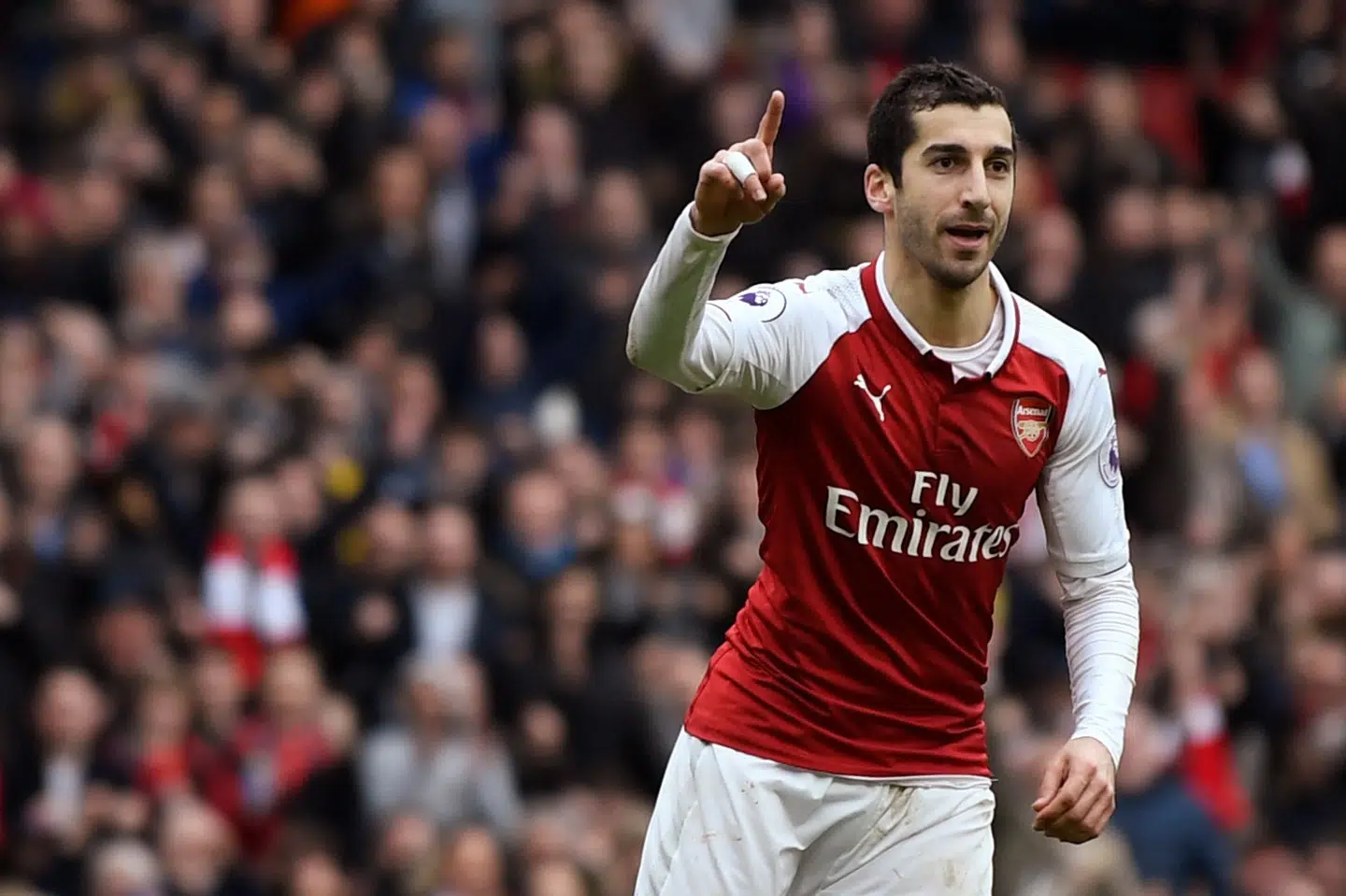 Arsenal hentede første sejr i Premier League siden begyndelsen af februar hjemme mod Watford. Scanpix/Tony O''brien