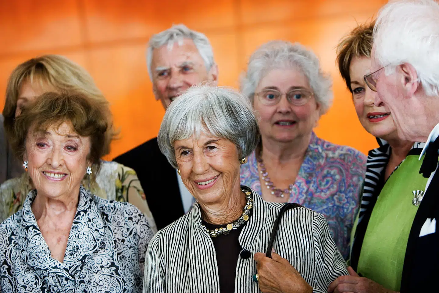 Holdet fra tv-serien 'Matador' samlet til premieren på musicalen af samme navn.