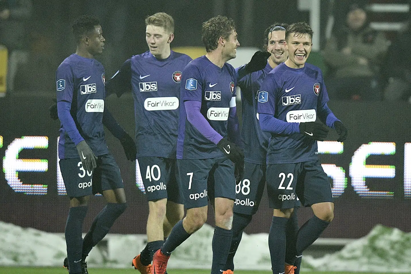 FC Midtjylland vandt 2-1 over Silkeborg i Mikkel Duelunds kamp nummer 100 for FCM. Scanpix/Norde Ernst Van