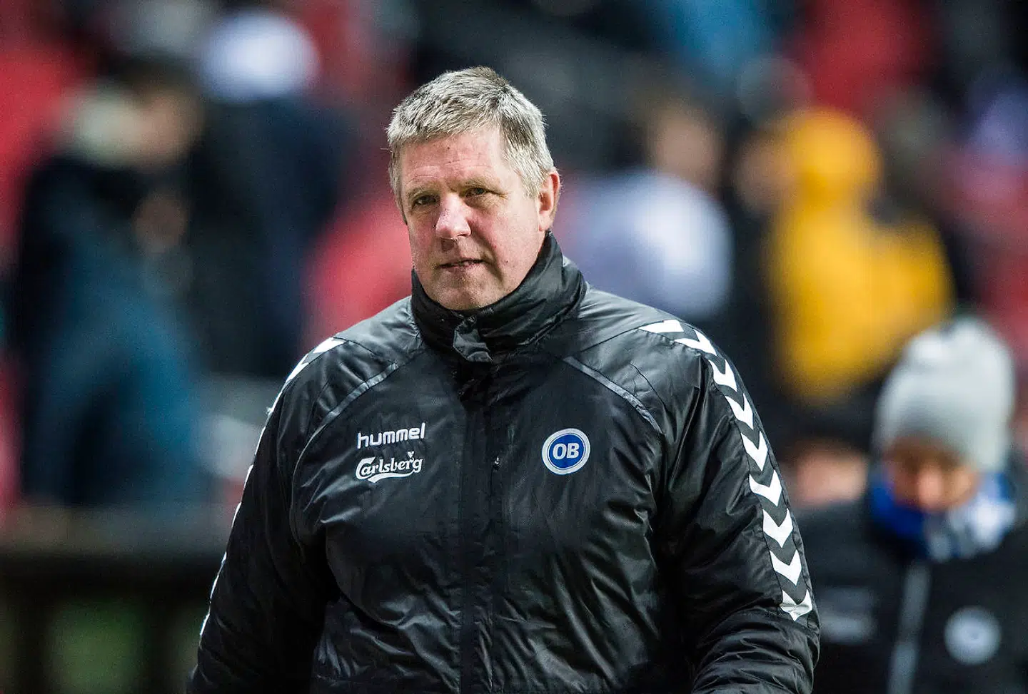 Kent Nielsen, cheftræner OB, under Alka Superliga-kampen mellem FC København og OB i Telia Parken søndag den 25. februar 2018.. (Foto: Anders Kjærbye/Scanpix 2018)