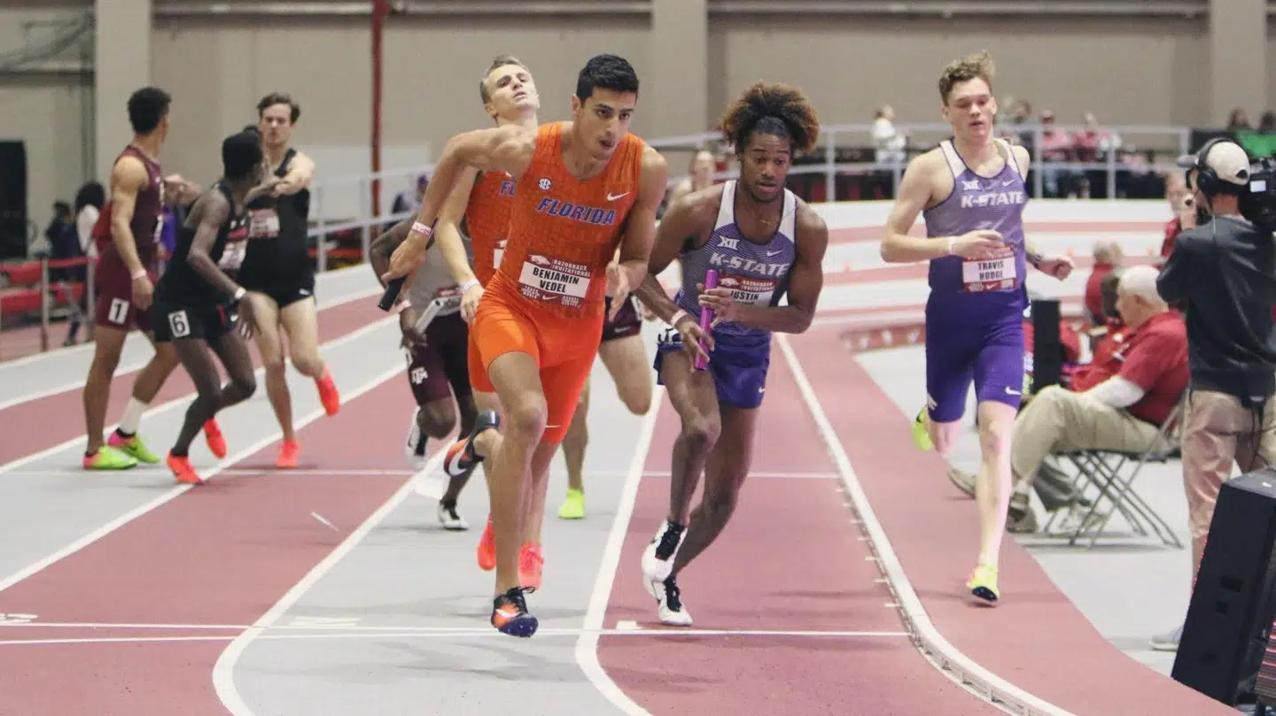 Benjamin har ikke den danske rekord på 400 meter-distancen. Men det er kun et spørgsmål om tid. Han forventer at slå den med stor margin, inden året er omme.