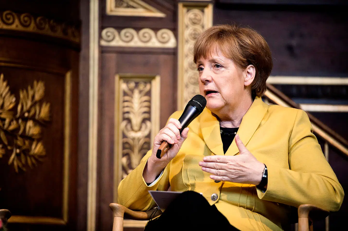 Tysklands kansler Angela Merkel.