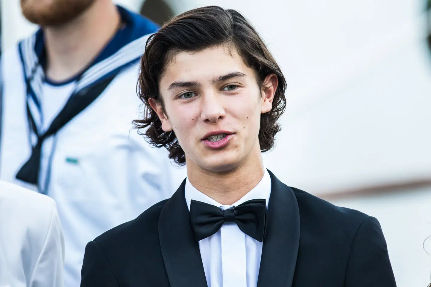 (ARKIV) I anledning af H.H. prins Nikolais 18 års fødselsdag holder H.M. Dronningen kl.19.00 mandag d. 28. august 2017 middag på Kongeskibet Dannebrog der ligger til kaj ved Amaliehaven. Prins Nikolai er kommet i stald hos modelbureauet Scoop Models, der allerede har delt nye billeder af den unge prins. Det skriver BT, tirsdag den 27. februar 2018.. (Foto: Martin Sylvest/Scanpix 2018)