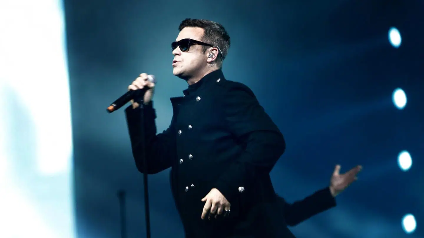 ARKIVFOTO af Robbie Williams.