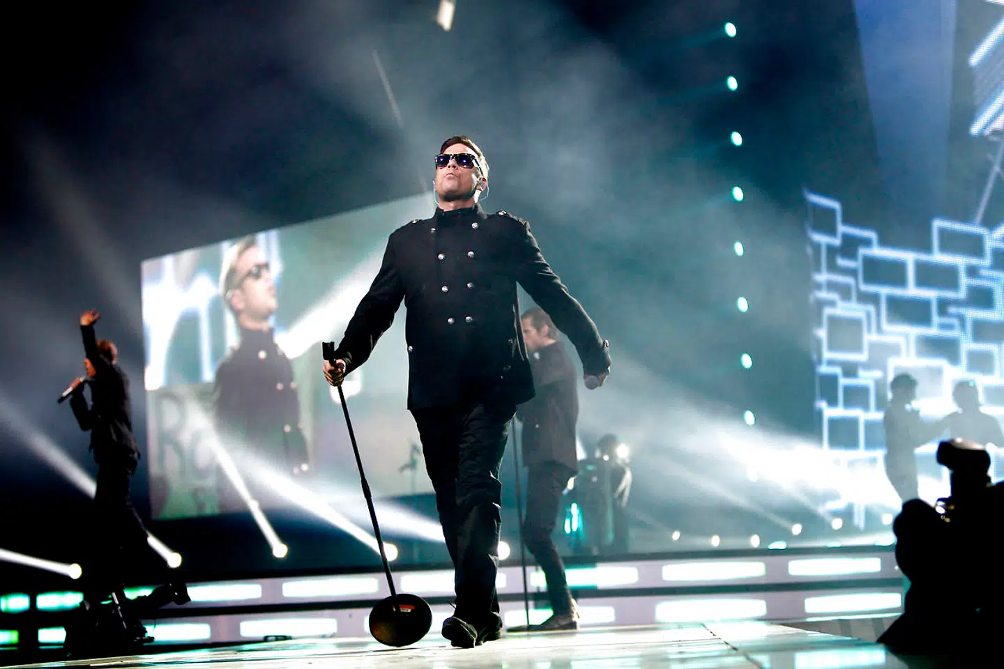 ARKIVFOTO af Robbie Williams.