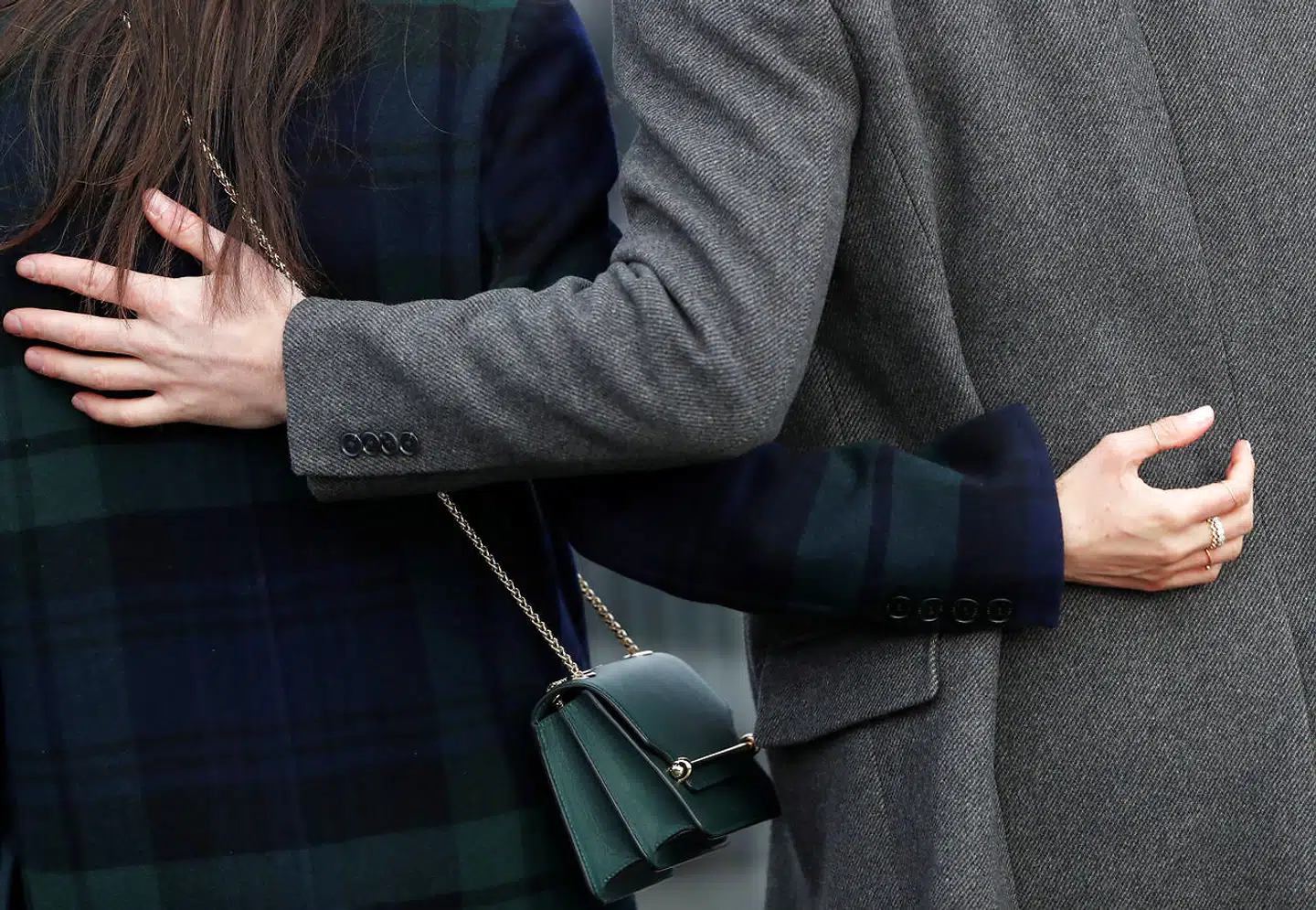 På billedet: Meghan Markle og prins Harry. Edinburgh i Skotland. Den 13. februar.